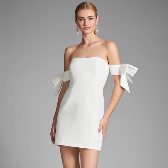 Sachin + Babi Stephi Dress in Ivory - Picture 3 of 12